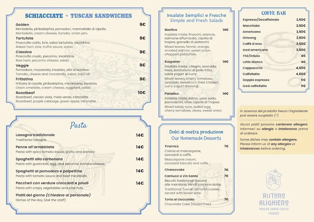 Menu_Ristorante Alighiero_Santa Croce_image_3