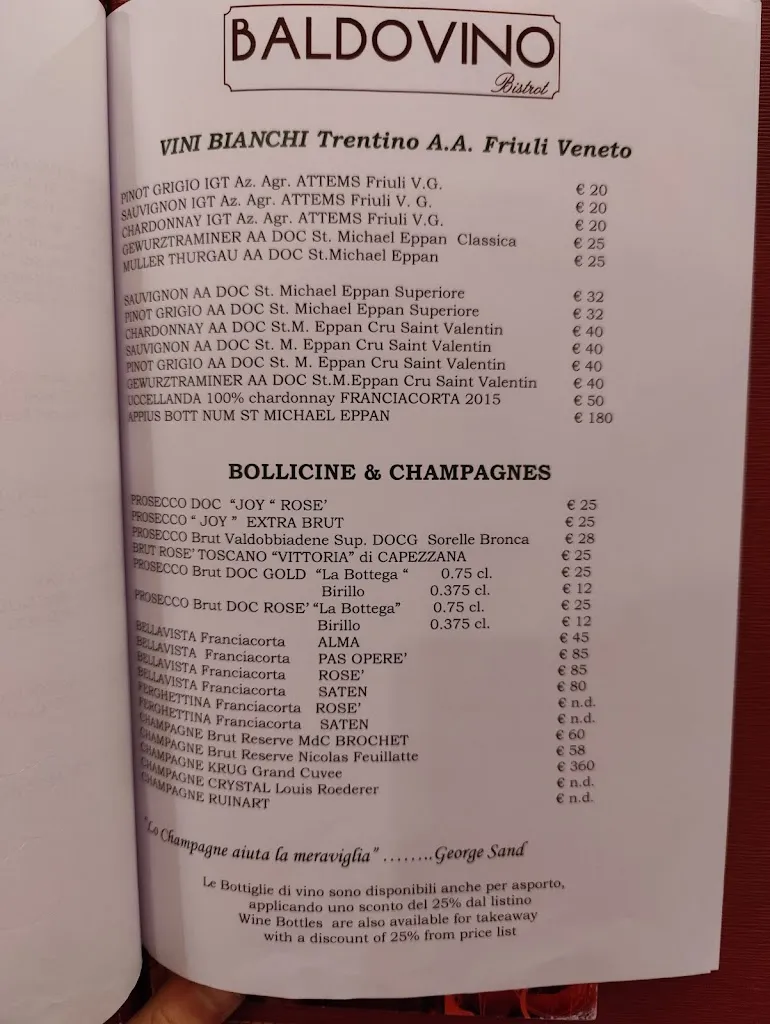 Menu_Il Francescano Tavern_Santa Croce_image_4