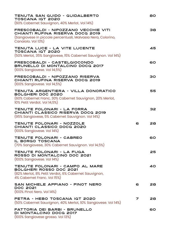 Menu_Salino Restaurant & Wine Bar_Santa Croce_image_4