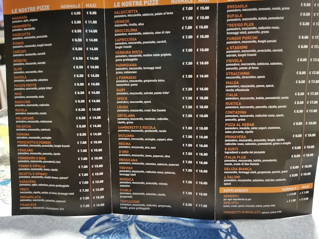Menu_Pizza d'Oro Sedegliano_Sedegliano_image_4