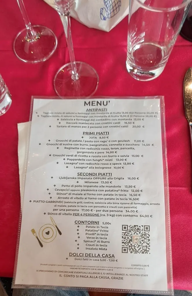 Menu_Društvena Gostilna Gabrovec - Trattoria Sociale di Gabrovizza_Sgonico_immagine_2