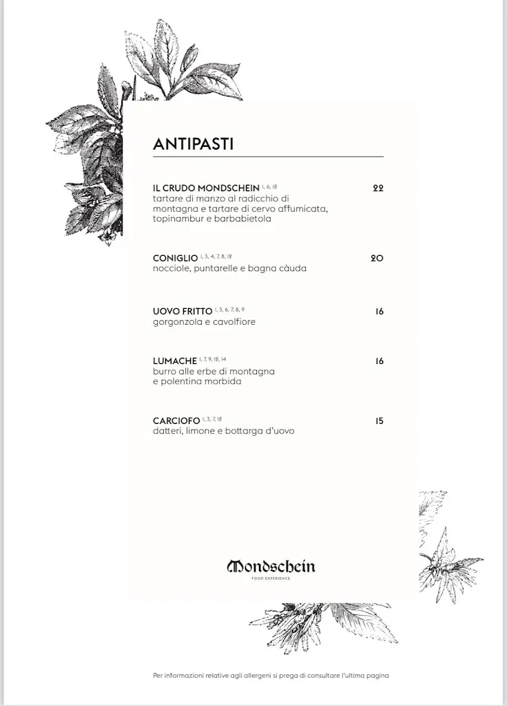 Menu_Ristorante Mondschein_Sappada_image_2