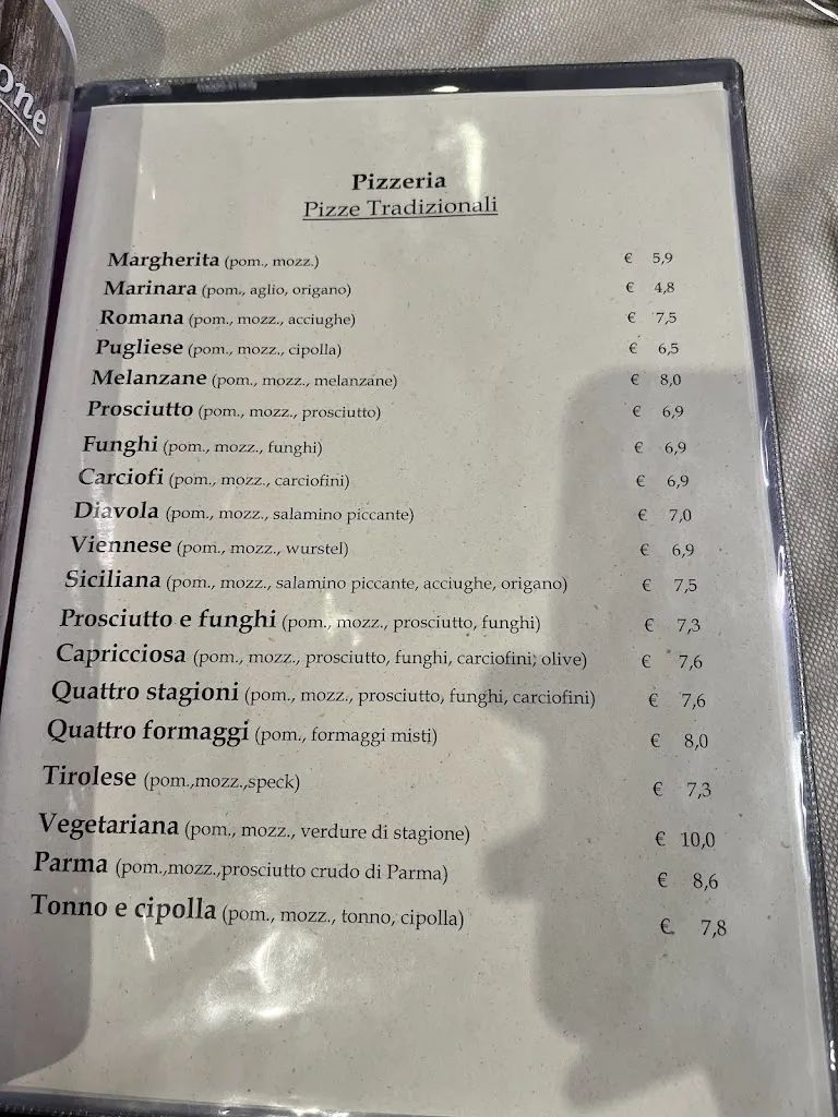 Menu_Pizzeria Ristorante Bar Ti Spiazza_Sappada_image_1