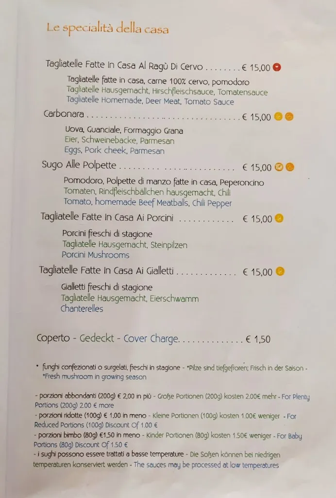 Menu_Bar Spaghetteria “Da Nardi” - Oisguit sas di Kratter Marco & C._Sappada_image_1