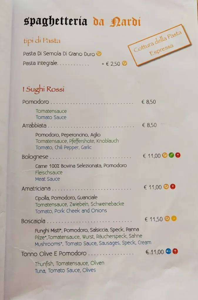 Menu_Bar Spaghetteria “Da Nardi” - Oisguit sas di Kratter Marco & C._Sappada_image_4