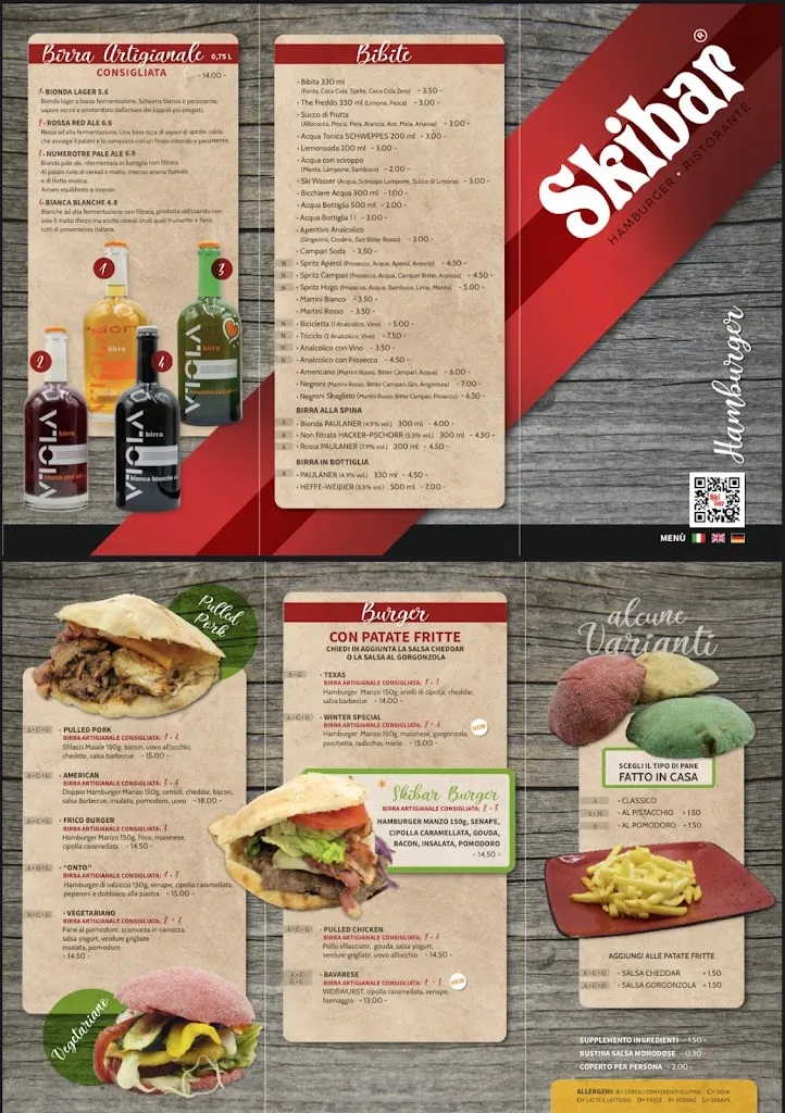 Menu_SKIBAR SAPPADA HAMBURGER GOURMET , RISTORANTE CON CUCINA DI MONTAGNA_Sappada_image_1