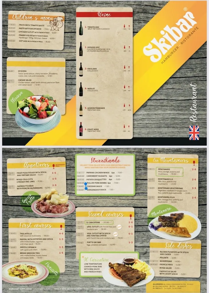 Menu_SKIBAR SAPPADA HAMBURGER GOURMET , RISTORANTE CON CUCINA DI MONTAGNA_Sappada_image_3