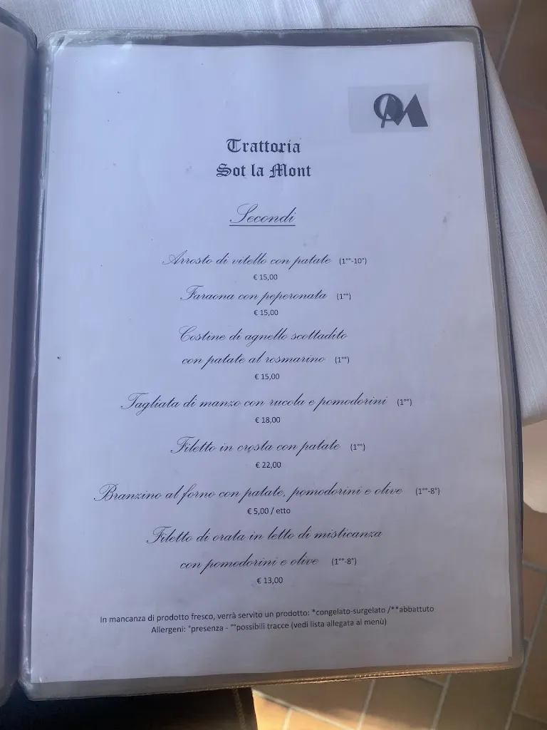 Menu_Trattoria Sot La Mont-CUCINA ISTRIANA_Taipana_image_2