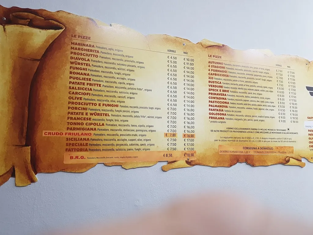 Menu_Pizza333 Torviscosa_Torviscosa_image_1
