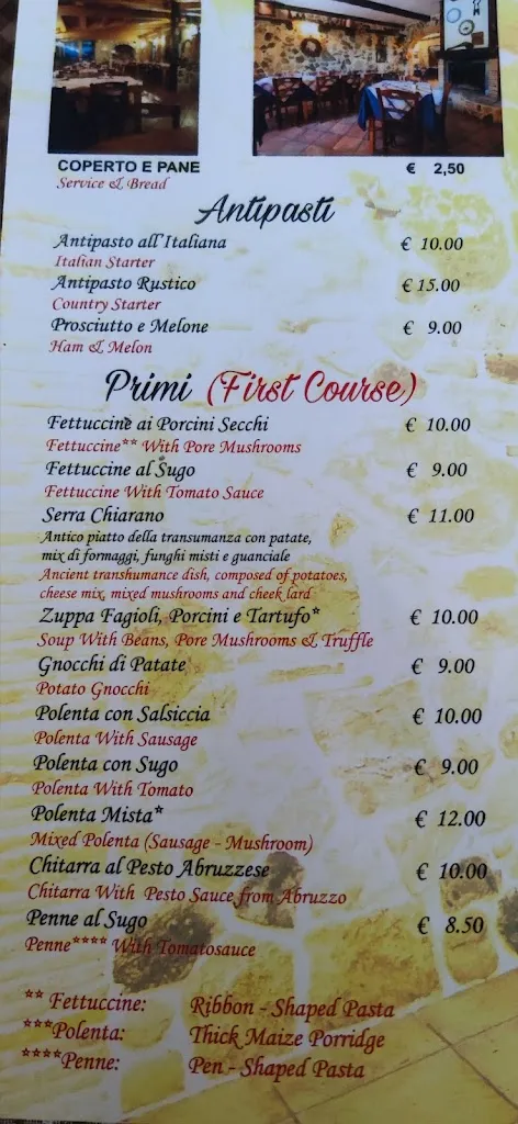 Menu_Ristorante Rifugio Lo Scoiattolo_Scanno_image_4