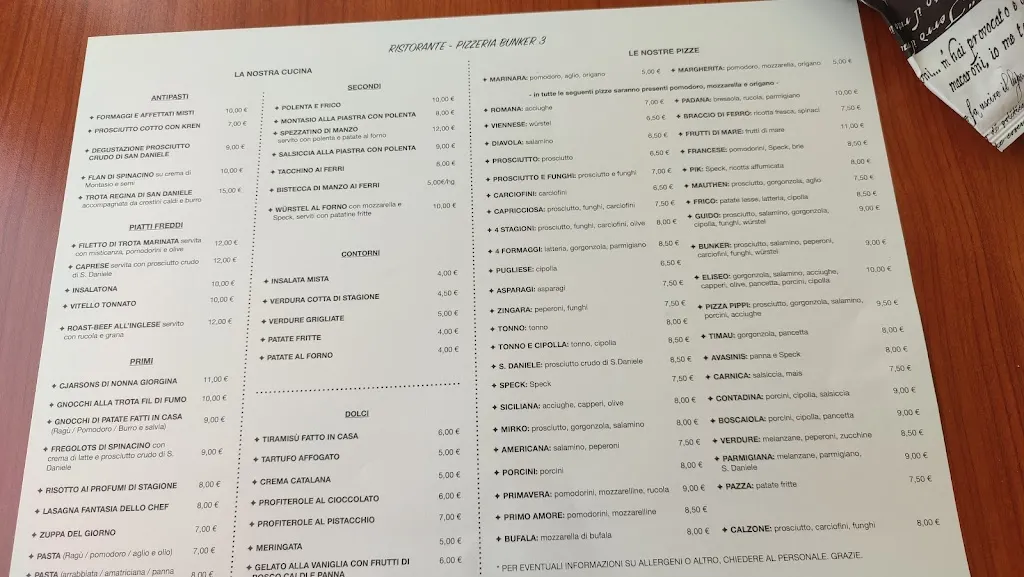 Menu_Bunker 3_Trasaghis_image_4