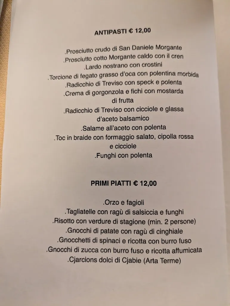 Menu_Trattoria Da Gaspar_Tarcento_image_2