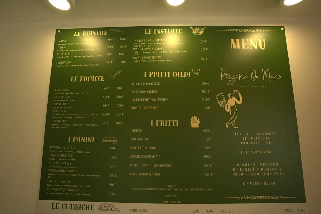 Menu_Pizzeria Da Mario Di Favata Rosario Gioacchino_Tarcento_image_2