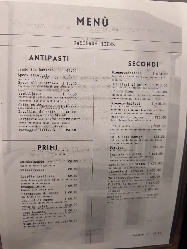 Menu_Gasthaus 'Heinz' Di Masutti Maria Gloria & C. S.A.S._Tricesimo_image_4