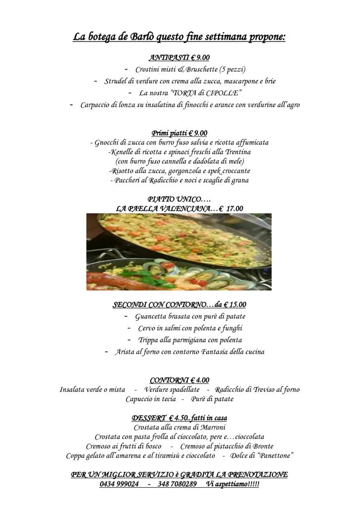 Menu_La Botega de Barlò_Vigonovo-Fontanafredda_image_1