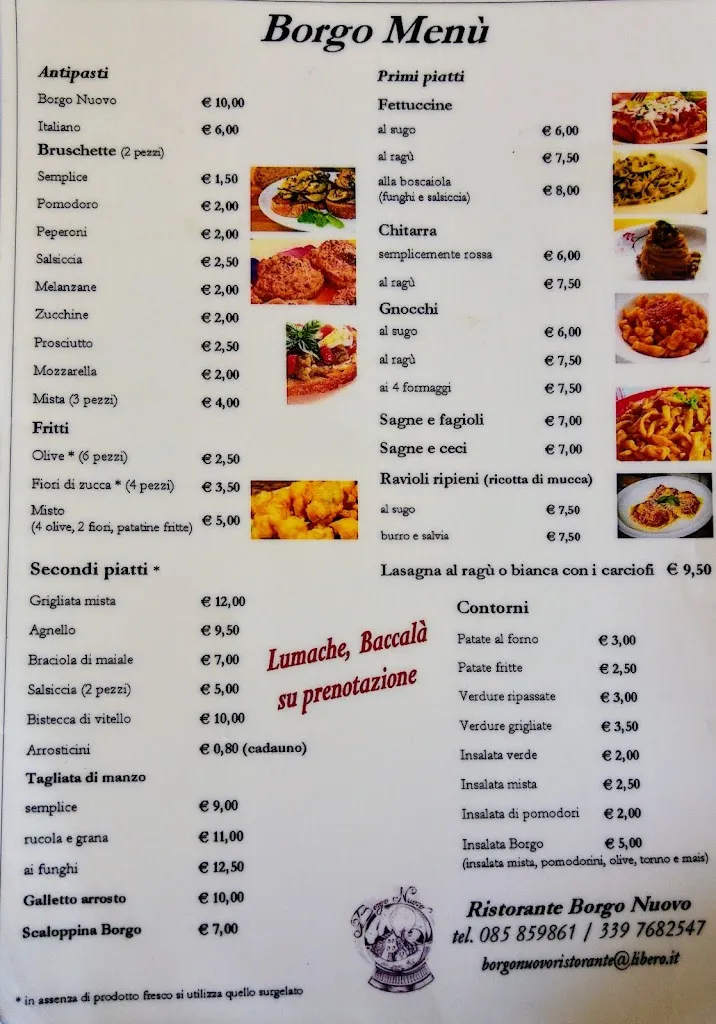 Menu_Ristorante - Pizzeria BORGO NUOVO_Serramonacesca_image_1
