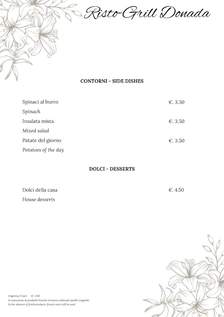 Menu_Ristorante Donada_Villa Santina_image_3