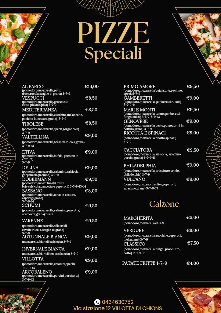Menu_Pizzeria Al Parco_Villotta_image_2