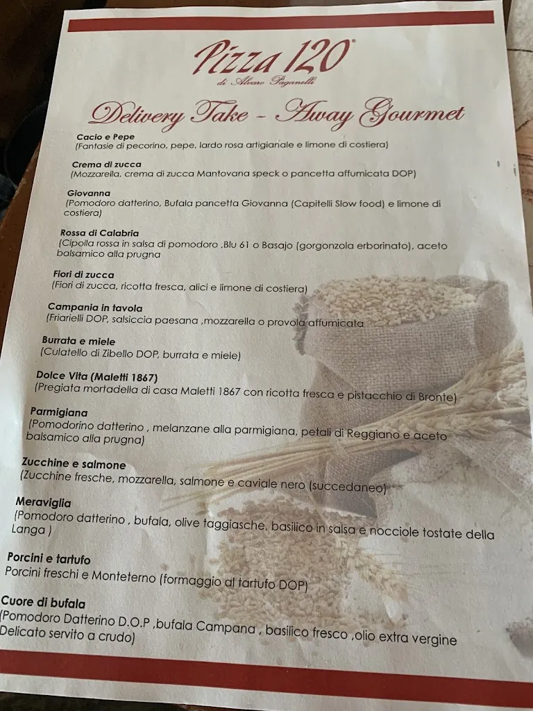 Menu_Pizza120 di Paganelli Alvaro_Acilia-Castel Fusano-Ostia Antica_image_2