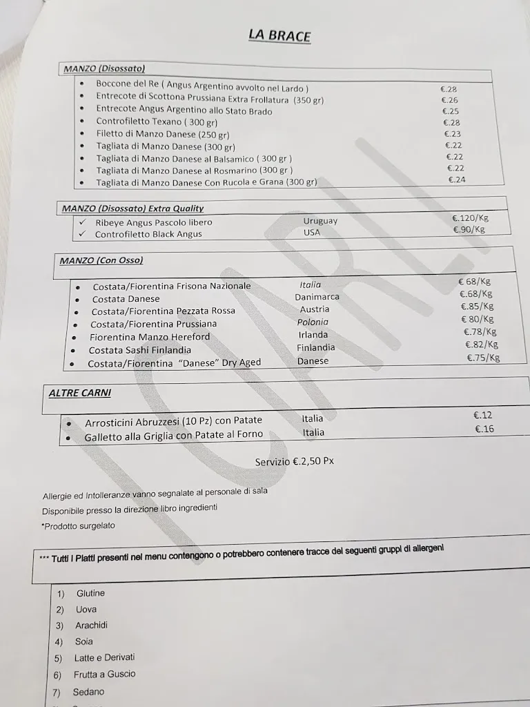 Menu_I CIARLI RISTORANTE-GRIGLIERIA-BAR_Acilia-Castel Fusano-Ostia Antica_image_1