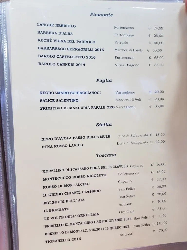 Menu_I CIARLI RISTORANTE-GRIGLIERIA-BAR_Acilia-Castel Fusano-Ostia Antica_image_2