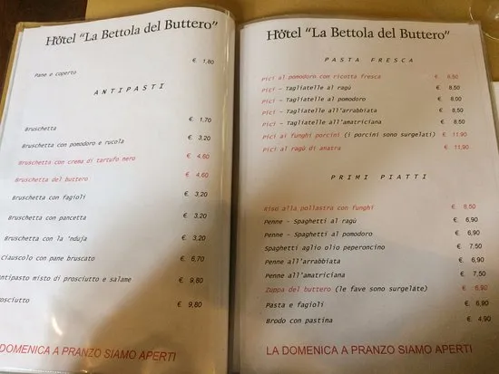 Menu_Ristorante La Bettola_Acilia-Castel Fusano-Ostia Antica_image_4