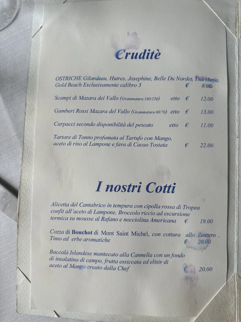 Menu_L'Ostrica Pazza_Acilia-Castel Fusano-Ostia Antica_immagine_2