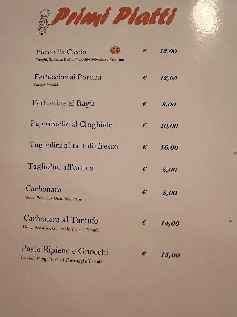 Menu_Da Ciccio a la Capannaccia_Acquapendente_image_2