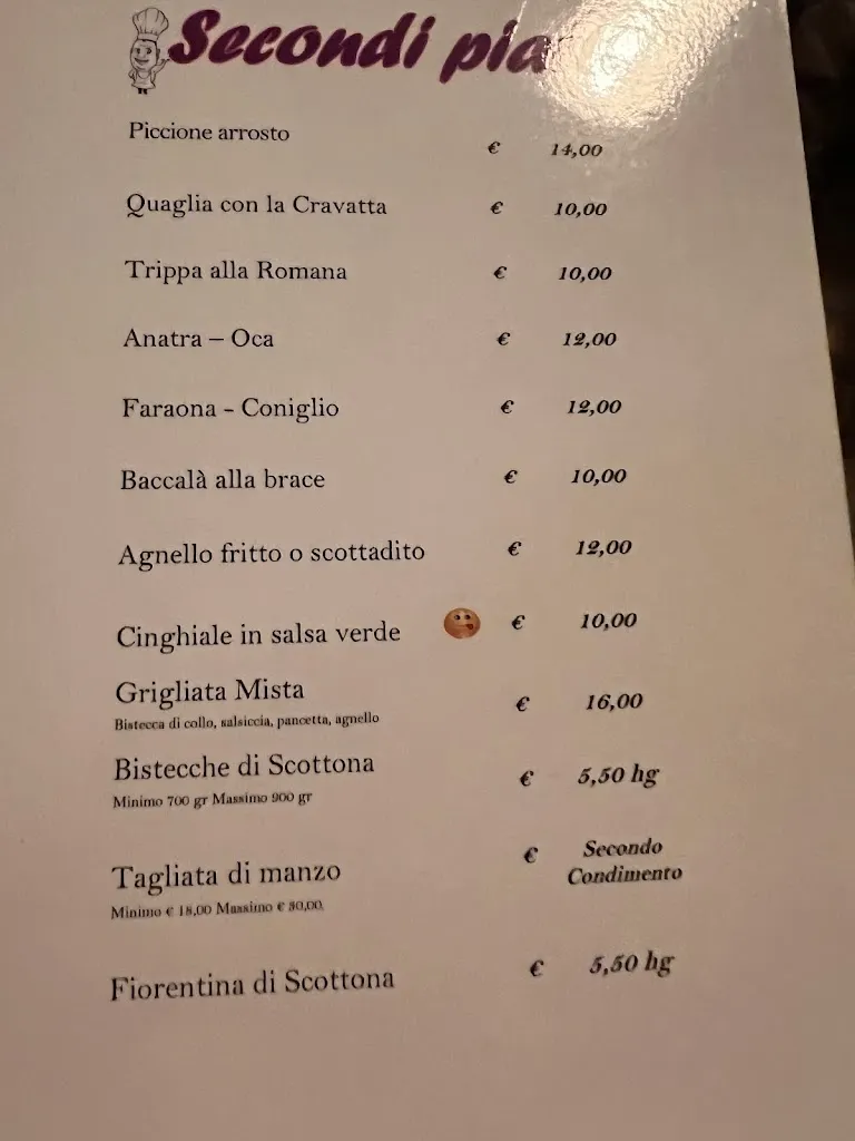 Menu_Da Ciccio a la Capannaccia_Acquapendente_image_3