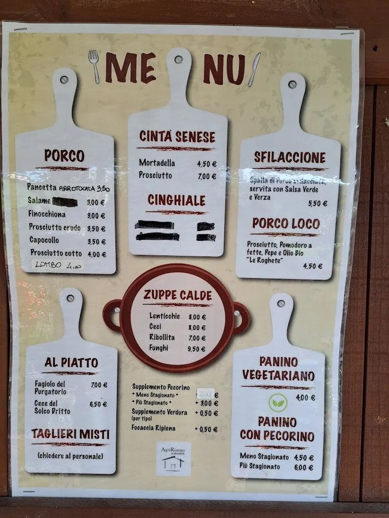 Menu_Agriristoro Le Roghete_Acquapendente_image_1