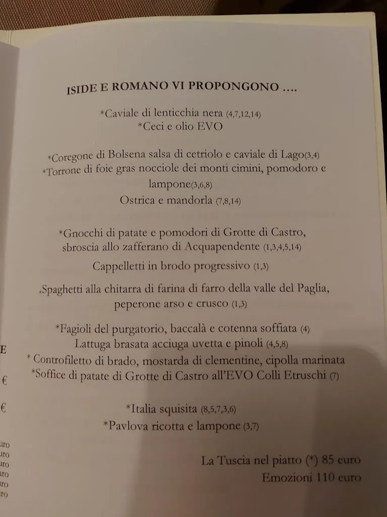 Menu_La Parolina_Acquapendente_image_4