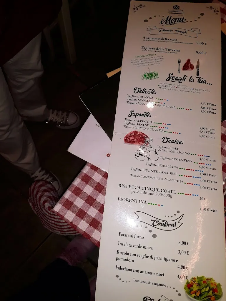 Menu_Bisteccheria La Taverna Dei Principi_Alatri_immagine_1