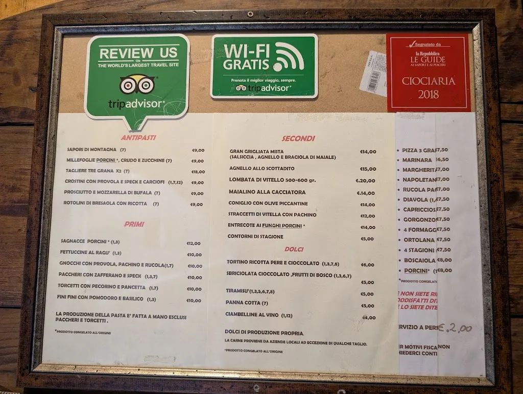 Menu_Ristorante pizzeria Tre Grana_Alatri_image_1