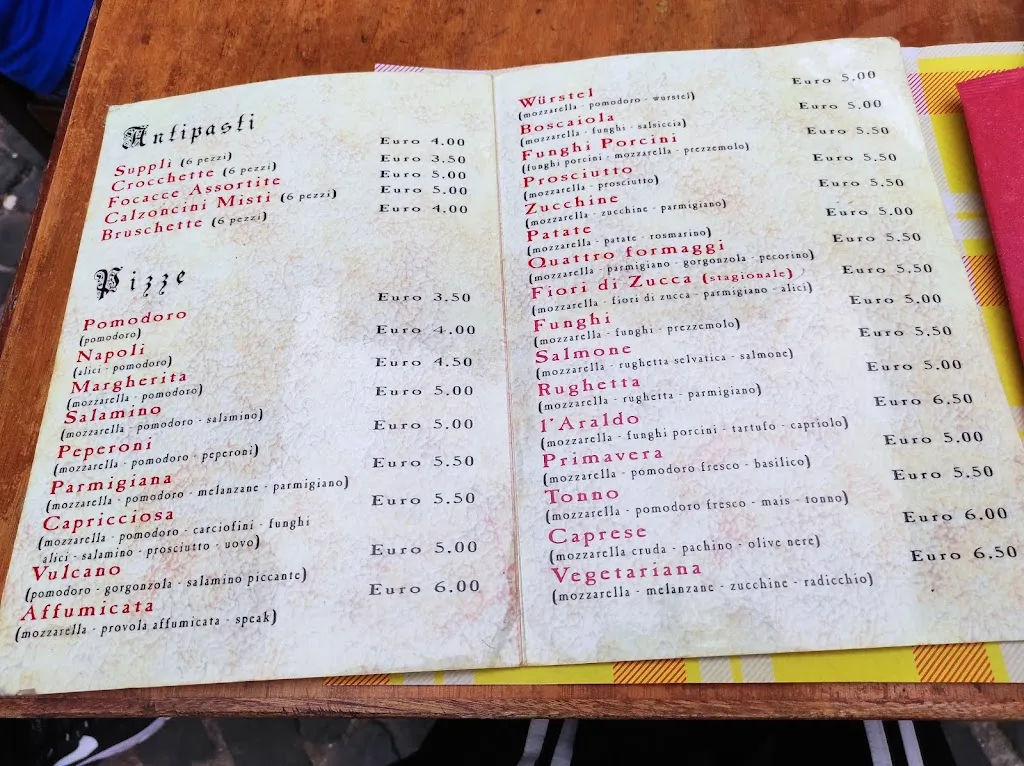 Menu_Ristorante Pizzeria L' Araldo_Alatri_image_1
