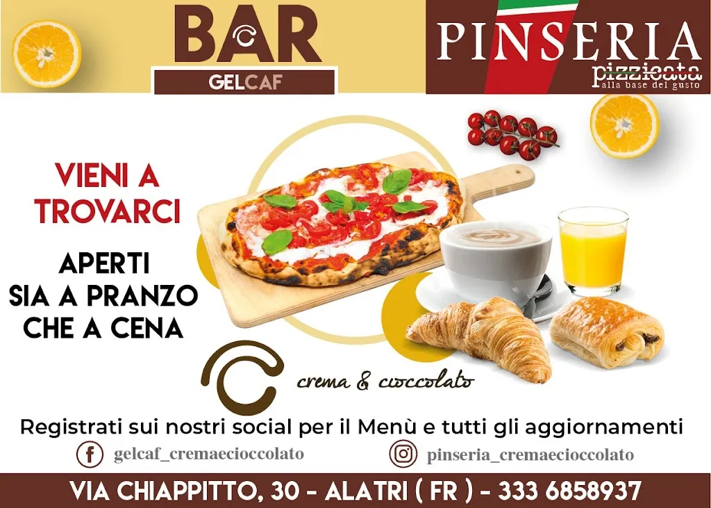 Menu_Pinseria_Gelateria_Crema & Cioccolato Gelcaf_Alatri_image_1