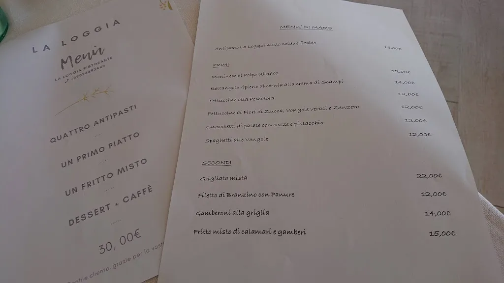Menu_Ristorante La Loggia Tolfa_Allumiere_image_1