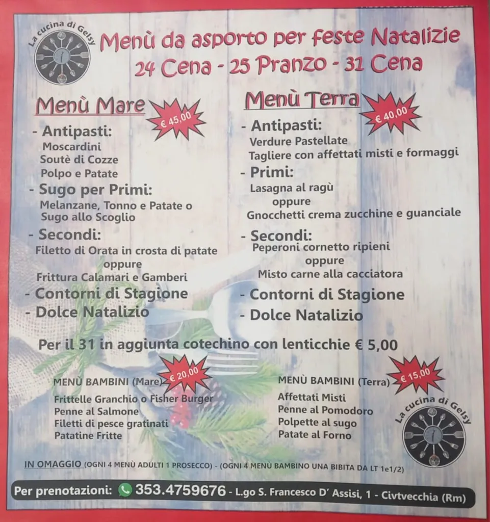 Menu_Bistrot La Cucina di Gelsy_Allumiere_immagine_2