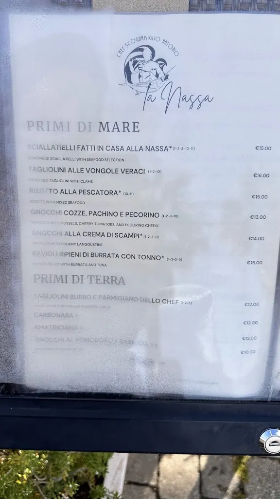 Menu_La Nassa Civitavecchia_Allumiere_image_1