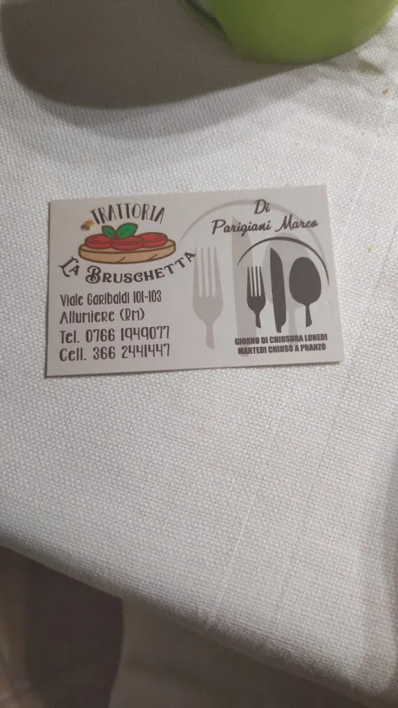 Matilde De Benedictis_La bruschetta_Allumiere_review