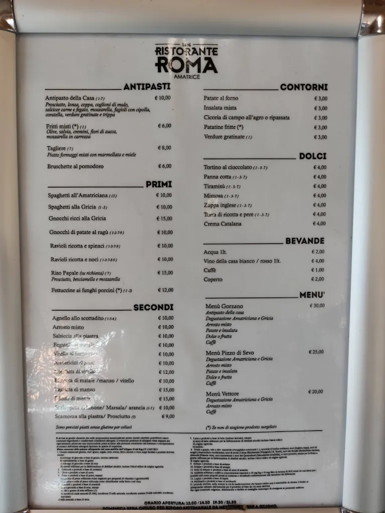 Menu_Ristorante Roma Amatrice_Amatrice_image_3