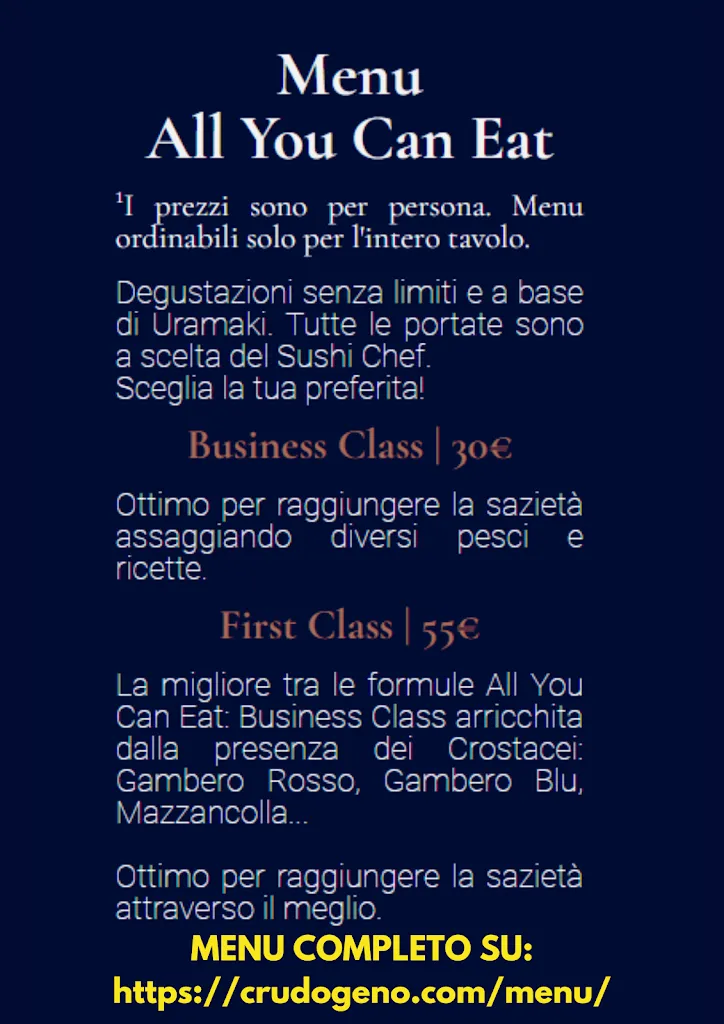 Menu_Crudogeno - Ristorante di Sushi Crudo_Silvi_image_1