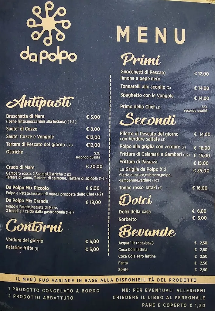 Menü_Da Polpo_Albuccione_Bild_1