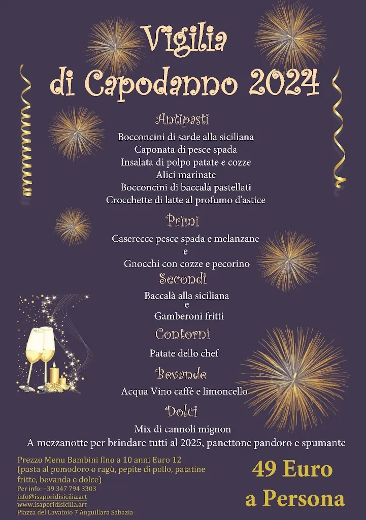 Menu_I sapori di Sicilia_Anguillara Sabazia_image_2