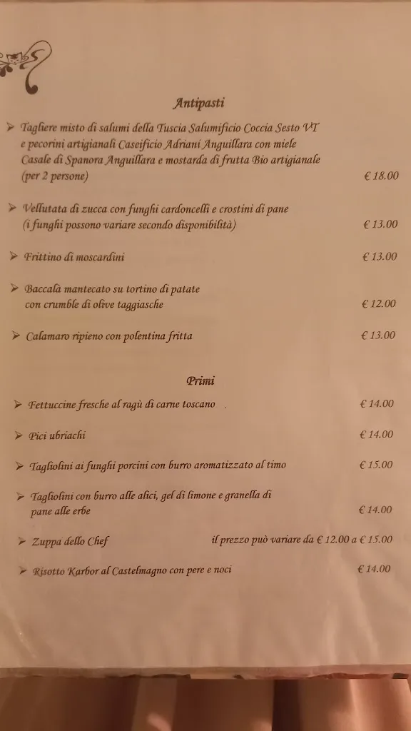 Menu_Ciccio e La Ristogatta_Anguillara Sabazia_immagine_1