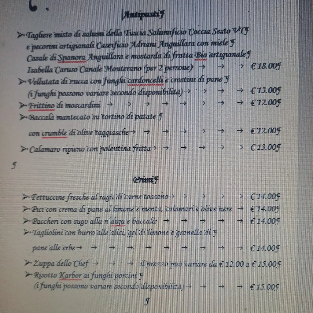 Menu_Ciccio e La Ristogatta_Anguillara Sabazia_immagine_2
