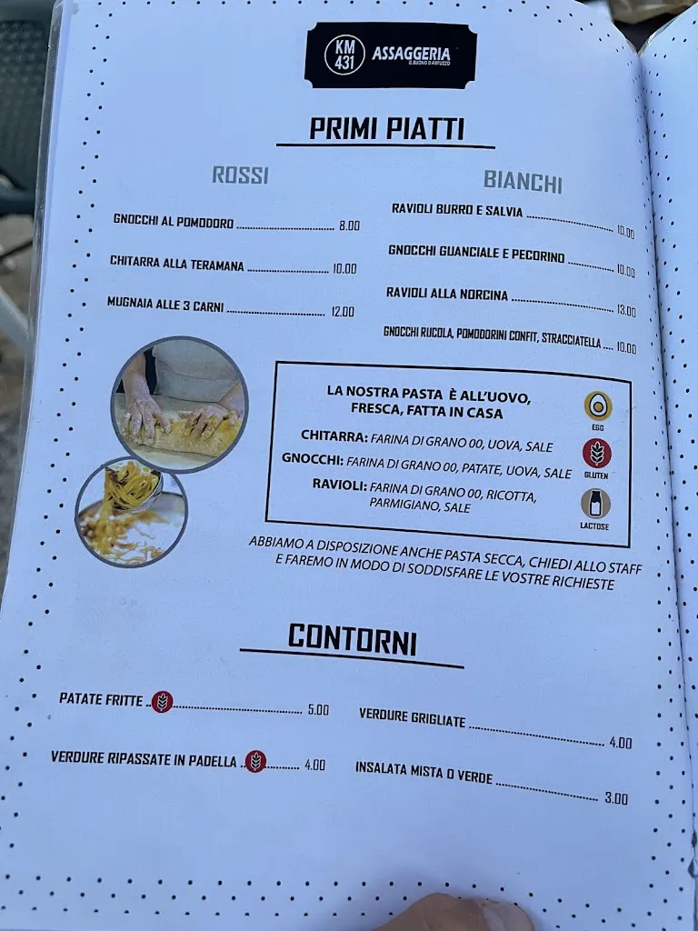 Menu_Restaurant Km 431 Silvi_Silvi_image_1