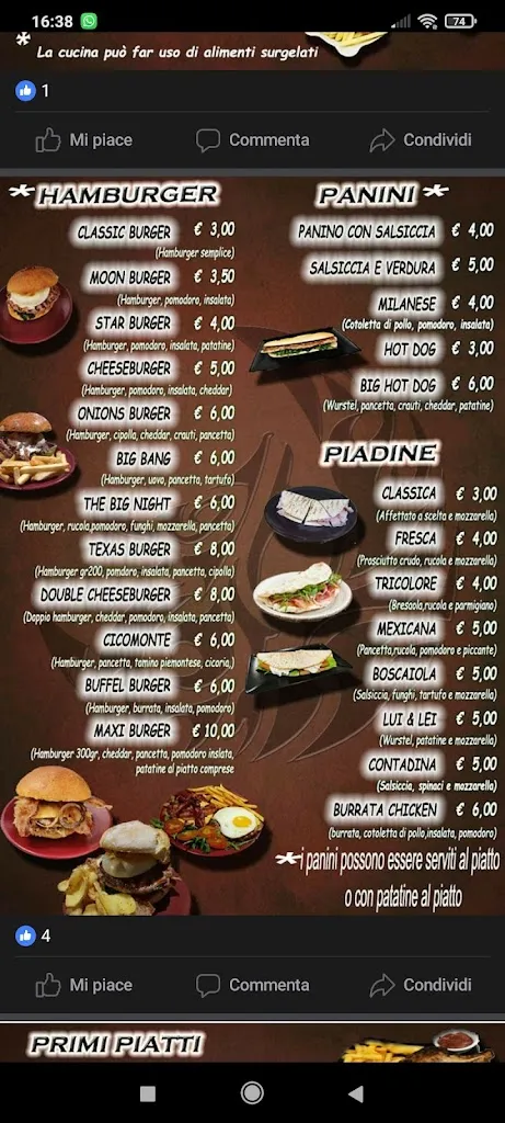 Menu_The Big Night_Antrodoco_image_2