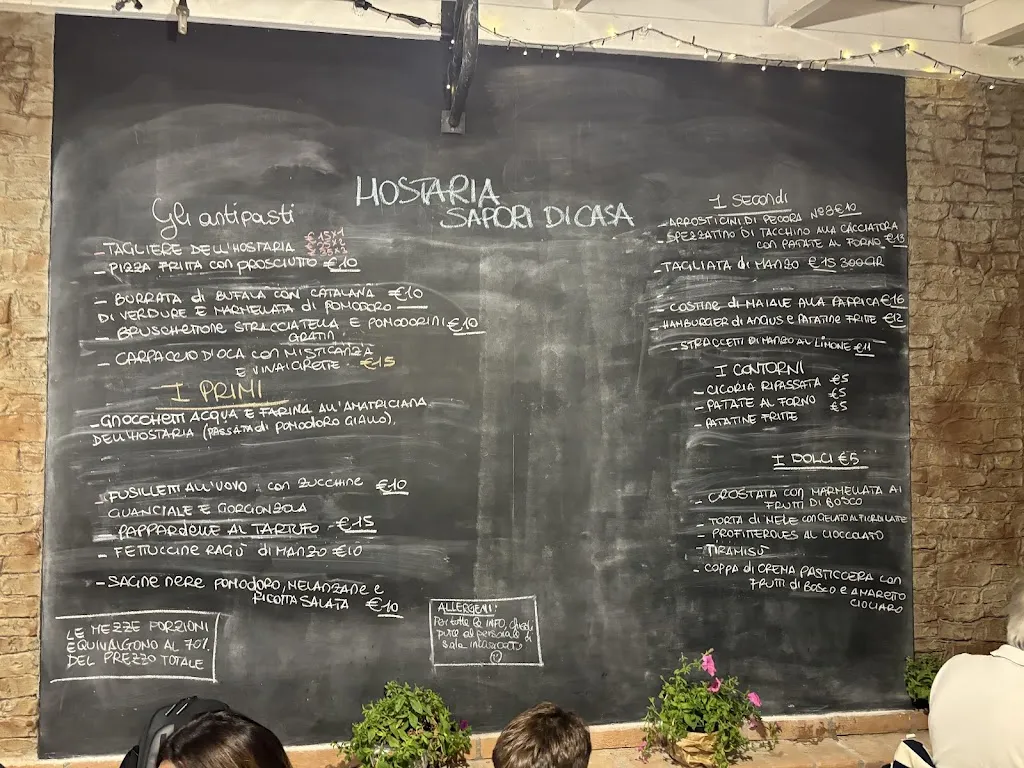 Menu_Hostaria Sapori Di Casa_Arcinazzo Romano_image_1