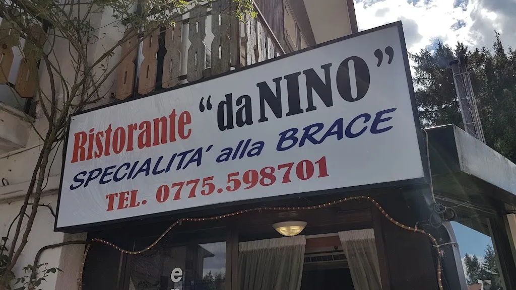 Ristorante Pizzeria da Nino restaurant in Arcinazzo Romano