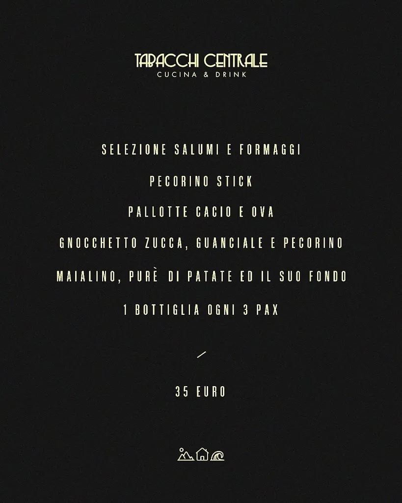 Menu_Tabacchi Centrale - Ristorante cucina di qualità e drink_Silvi_image_1